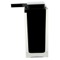 Square Black Countertop Soap Dispenser